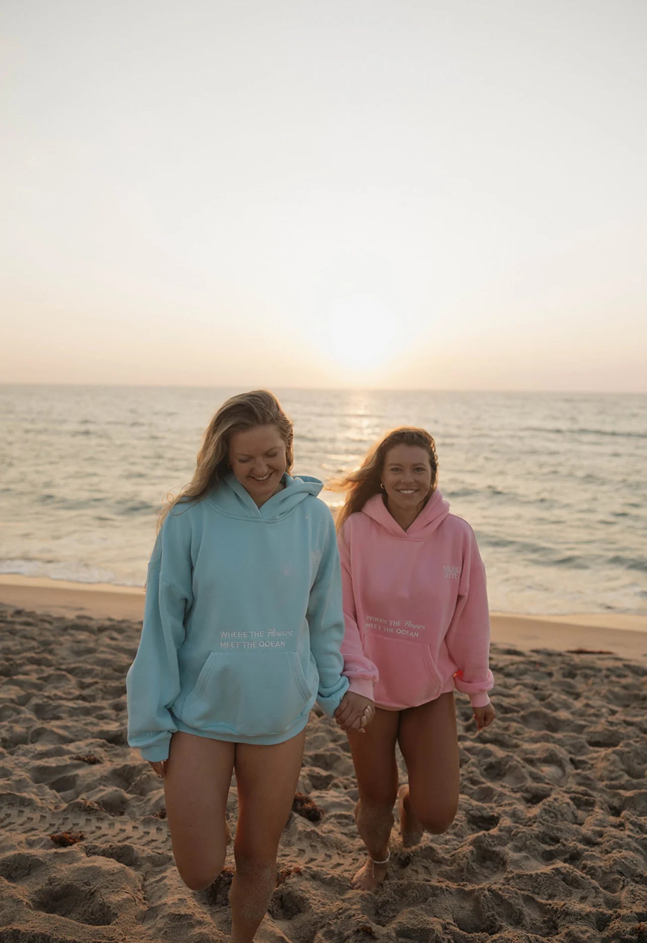 Where the Flowers Meet the Ocean - Bubblegum Pink