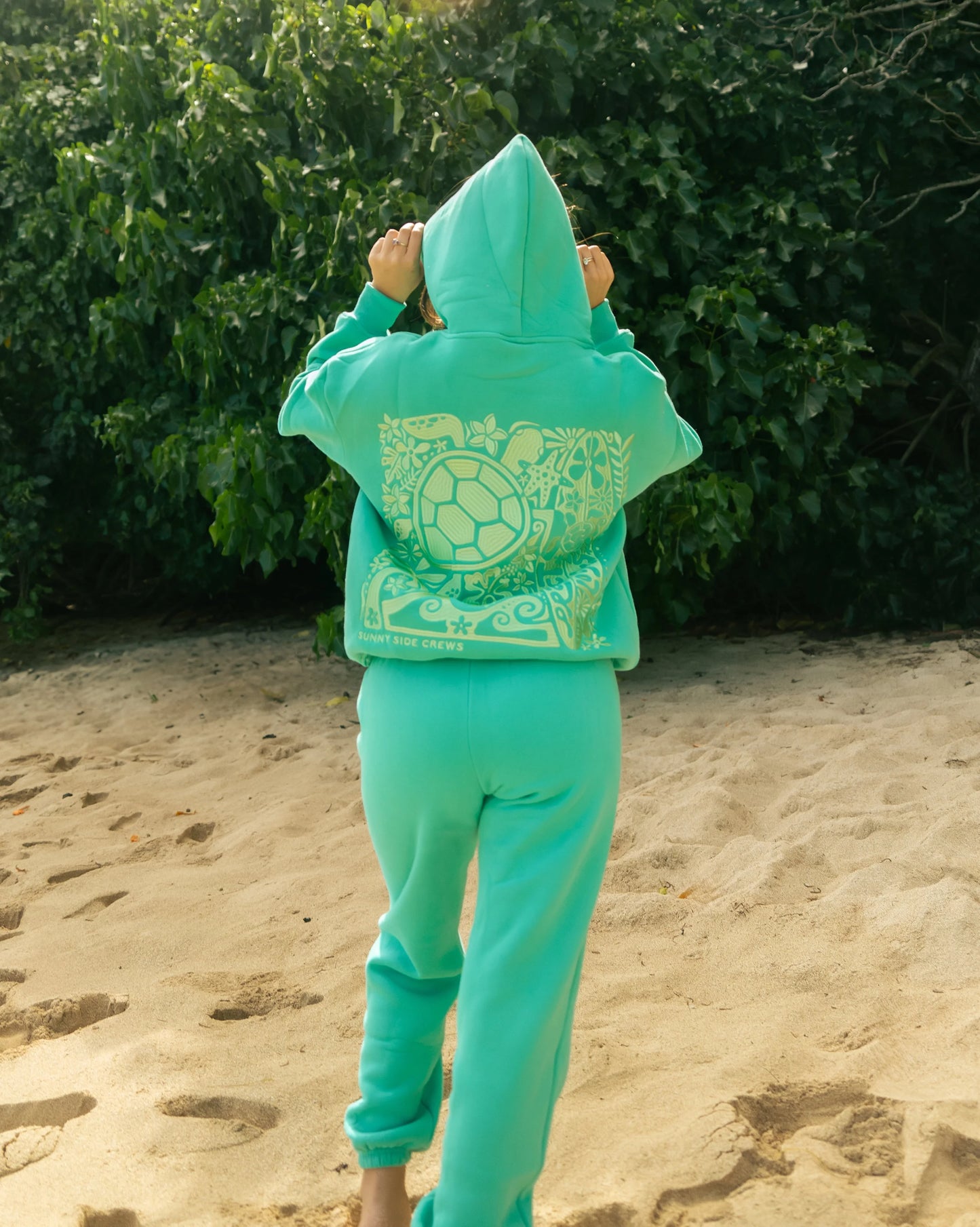 " Sea-Glass ” Cloud Sweatpants