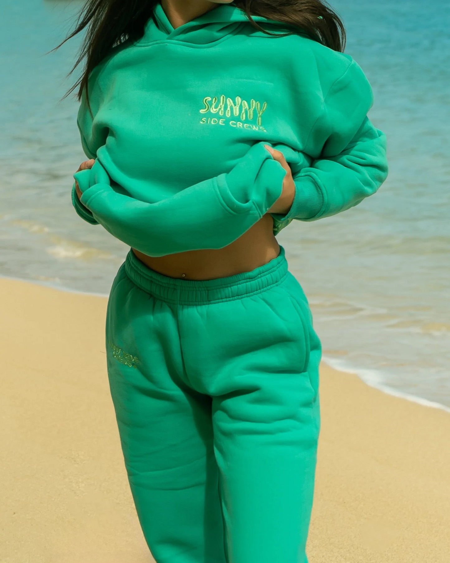 " Sea-Glass ” Cloud Sweatpants