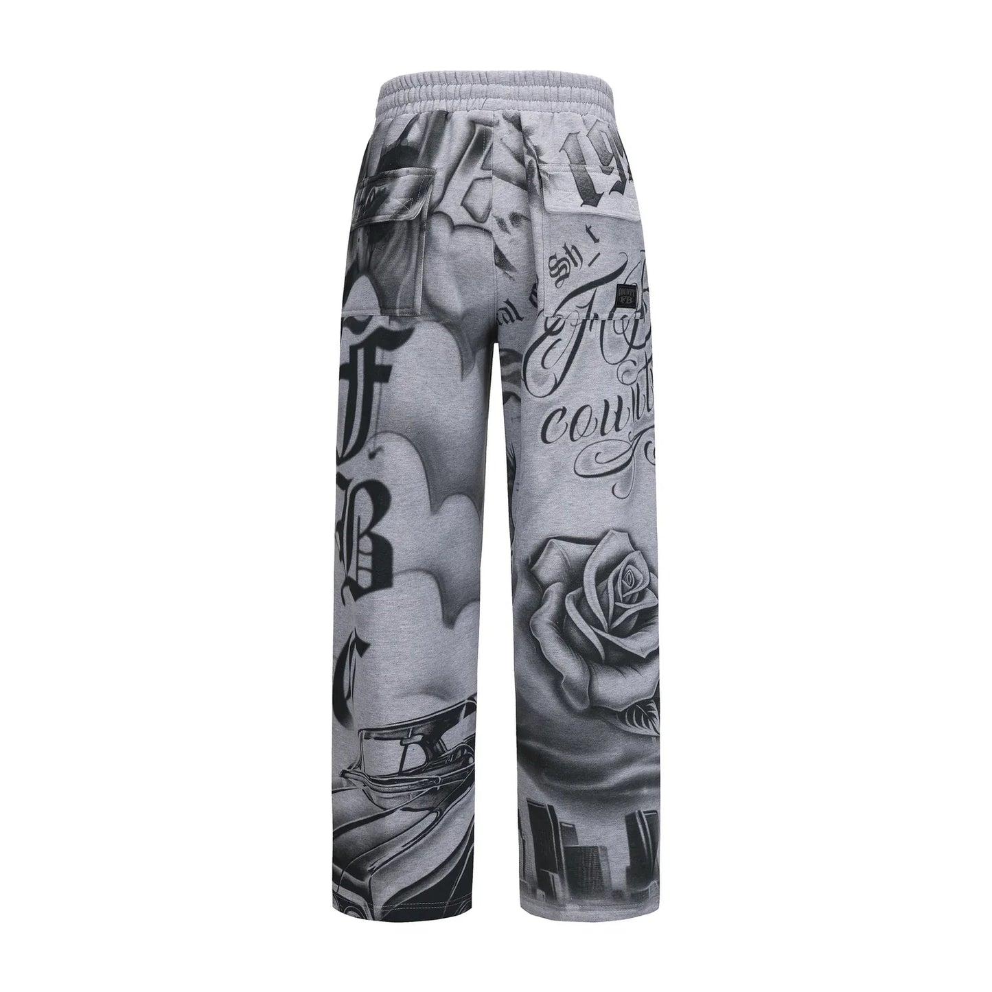 Pink & Gray Tatted Up Set