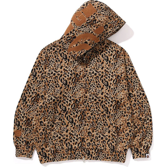Leopard Zip-up