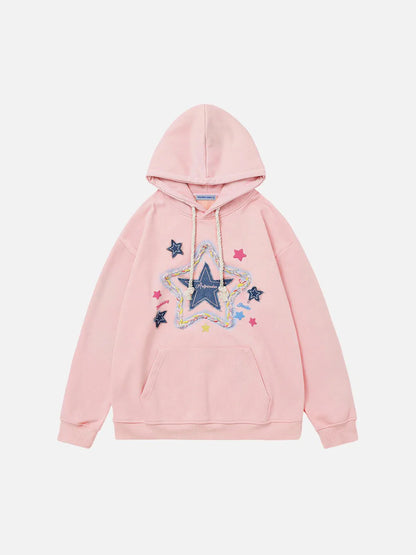 Aelfric Eden Embroidery Eden Star Hoodie