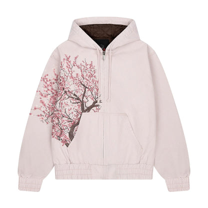 Unisex Sakura Zip Up & Jeans