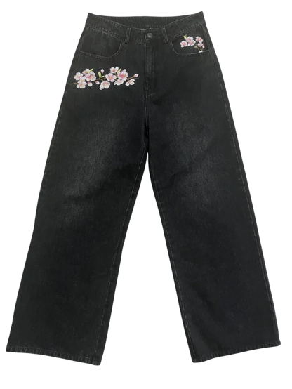 Unisex Sakura Jeans