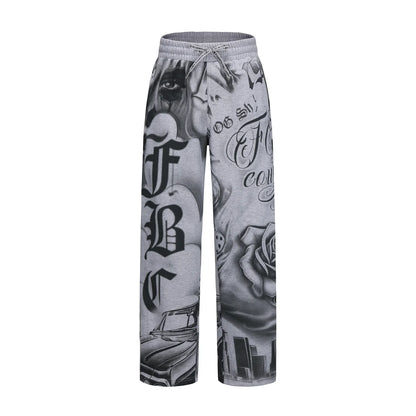 Pink & Gray Tatted Up Set